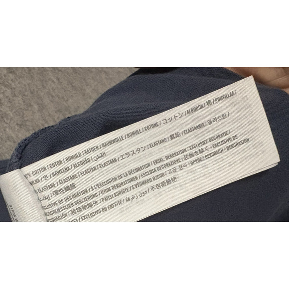 Abercrombie & Fitch Muscle Polo Shirt Mens XXL Blue Embroidered Large Moose Y2K - Picture 4 of 7